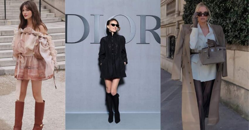 Featuring the best dressed celebrities of Paris Fashion Week 2025.
