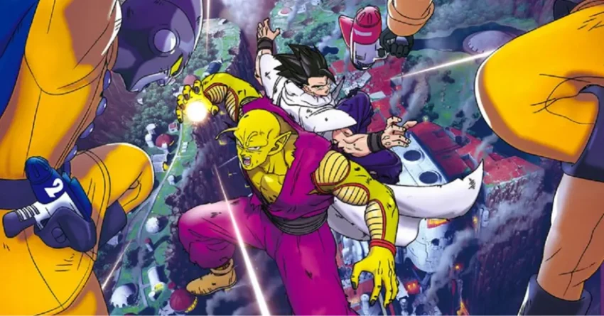 A scene from Dragon Ball Super Super Hero, rated as one of the best anime to watch.