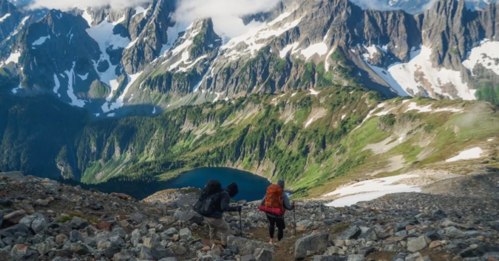 An image of Sahale Glacier Camp, North Cascades National Park, as one of the best Camping national Parks in US.