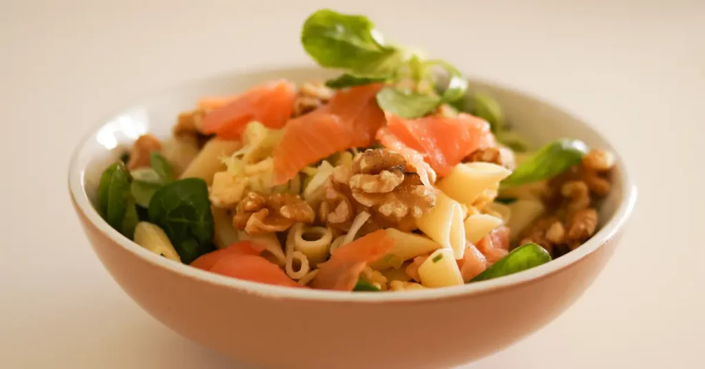 A healthy-looking keto diet meal.