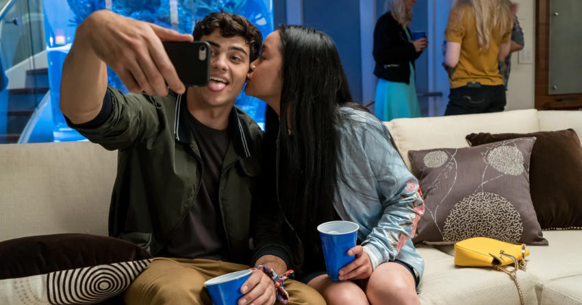 A famous scene from To All The Boys I've Loved Before movie, famous for the best online dating advice.