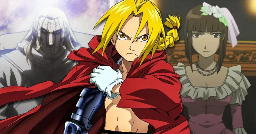 A scene from Fullmetal Alchemist, rated as one of the best anime to watch.