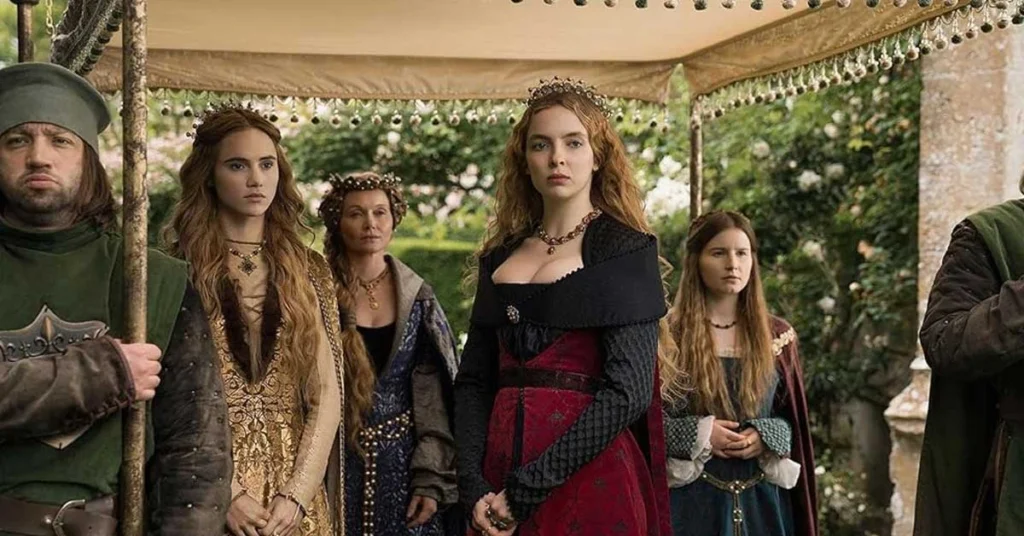 A movie poster from the famous period drama, The White Princess.